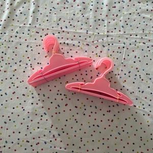 Pink American Girl Doll Hangers